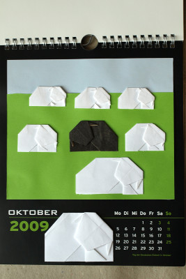 Kalenderblattgestaltung, 2009